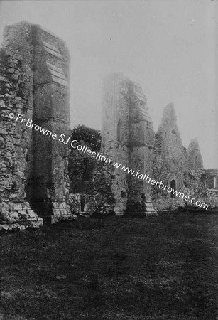 ATHASSEL PRIORY  FACADE OF CHURCH  BUTTRESSES